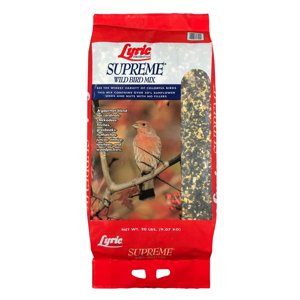 Lyric Supreme Wild Bird Seed Mix, 20 Lb Bag