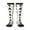 2 Black-1, variant on Buffalo Plaid Christmas Trees print thigh-high socks, crafted for both men and women with a stretchy, high-opaque design perfect for daily wear