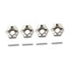 thumbnail image 3 of 4 adaptadores hexagonales de 12 mm para buje de rueda con pasadores. Accesorios para bricolaje. Adaptadores hexagonales fáciles de instalar. Pieza de, 3 of 9
