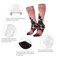 thumbnail image 3 of Pofeuu Happy New Year3 Print Stockings, Adult Running Hiking Socks for Youth and Adult, 3 of 6