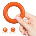 thumbnail image 4 of CUITING Durable And Natural Rubber Dog Biting Toy Ring Pet Chew Clean Teeth Toy (Orange), 4 of 6