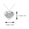thumbnail image 4 of Mother's Day Necklaces for Women,Love Mom Pendant Necklace,Mother's Day Gifts for Mom, 4 of 6