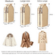 thumbnail image 4 of Bolsa a prueba de polvo tridimensional, funda para ropa, bolsa para guardar ropa, bolsa para guardar trajes de casa, funda transparente para chaqueta de plumón, bolsa para colgar abrigos, 4 of 6