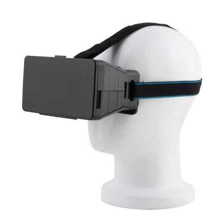 3D Glasses Vr Headset with Remote Controller Virtual Reality Headset for VR Games & 3D Movies, Eye Care System for iPhone and Android Smartphones