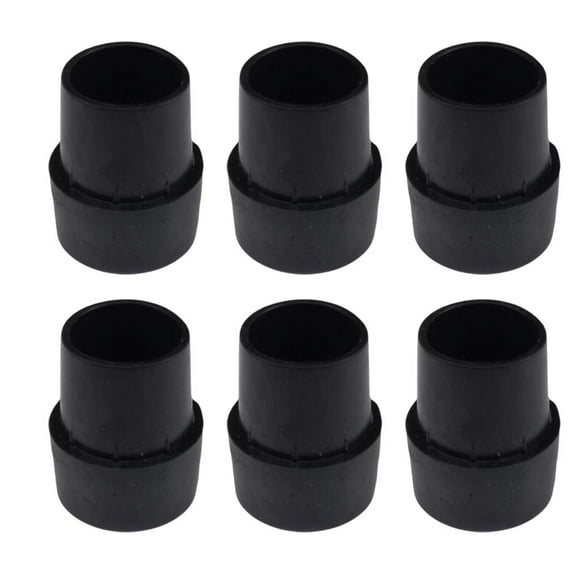 Cubiertas redondas para piernas de Puntas de goma para piernas Protectores de piso Extremo amortiguador 6 piezas Zulema Cubierta de pierna de trampolín