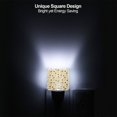 thumbnail image 6 of Salouo Watercolor Bee Honey Honeycomb Bee for Night Lights Plug into Wall 1 Pack, 0.5W Plug in Night Light with Dusk-to-Dawn Light Sensor LED Nightlight for Bathroom, Adult, Hallway-US, 6 of 7