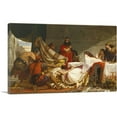thumbnail image 1 of ARTCANVAS The Festival Of Esther 1865 Canvas Art Print by Edward Armitage - Size: 18" x 12" (1.50" Deep), 1 of 9