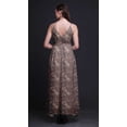 thumbnail image 4 of Bimba Robe Longue Maxi d'Été à Imprimé Floral pour Femme, Col en V, Tenue de Villégiature pour les Vacances - X-Grand, 4 of 4