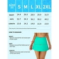 thumbnail image 5 of Charmo Women Swim Skirts Tummy Control Split Swimsuit Skirt Built in Shorts Swim Bottoms, 5 of 5