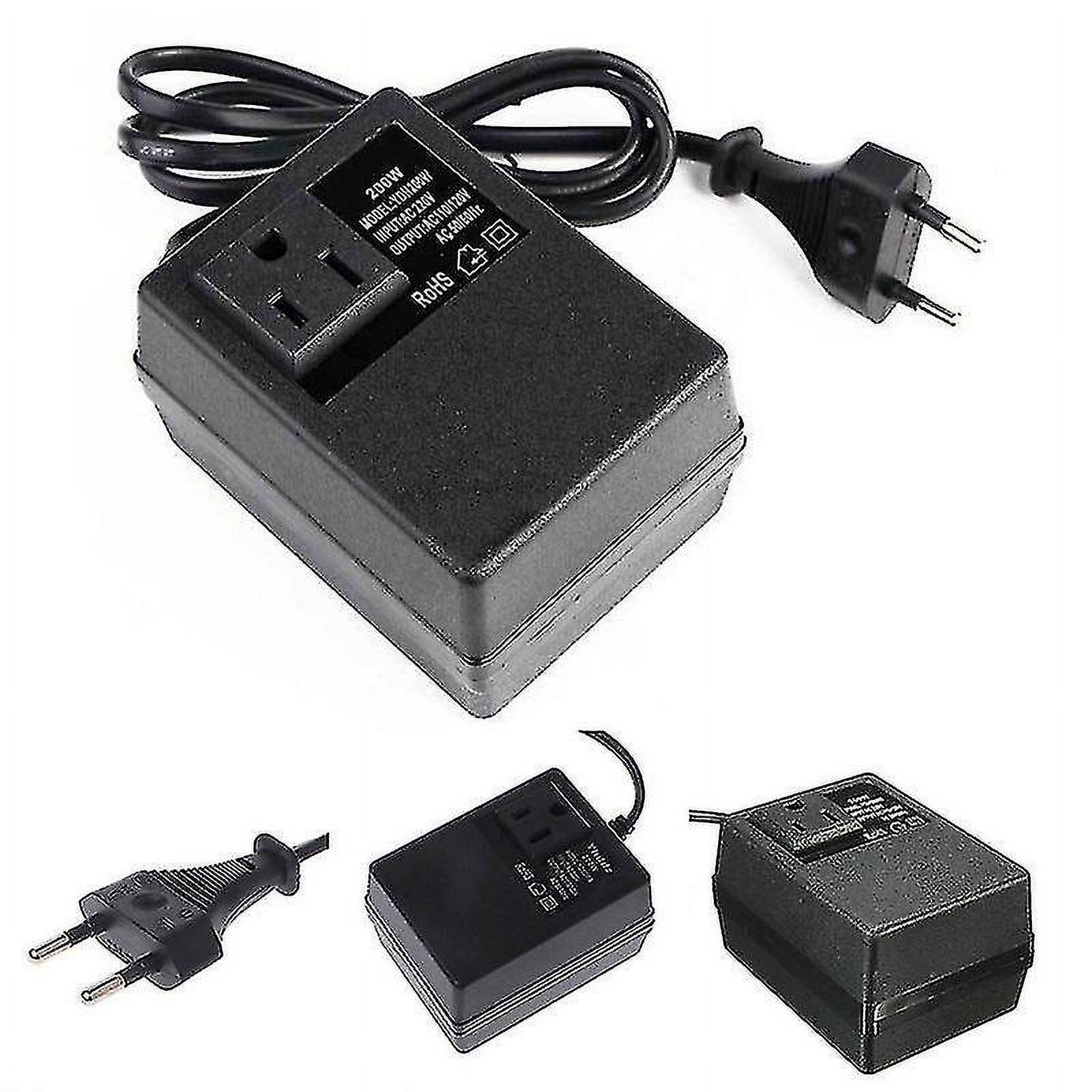 200w Transformer 220v To 110v/ 110v To 220v Us/european Plug Voltage Converter Team