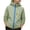 Green, variant on Boys Zip Up Hoodie Fashion Gradient Lightweight Summer Cooling Jacket Long Sleeve Sun Protection Outerwear Size 4-15