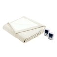 thumbnail image 1 of Beautyrest Couverture Chauffante Électrique en Micro-Polaire, Queen, Ivoire, 1 of 5