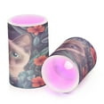 thumbnail image 7 of Yayeee Flameless Candles with Remote Flickering Battery Operated Multi Color Changing, Flowers and Cat, 7 of 7