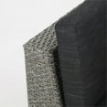thumbnail image 4 of Noble House Puerta 6 Piece Outdoor Wicker Sectional Sofa Set in Dark Gray, 4 of 29