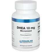 Douglas Laboratories DHEA 10 mg | Micronized Supplement to Support Immune Health, Brain, Bones, Metabolism and Lean Body Mass* | 100 Capsules