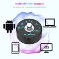 thumbnail image 3 of TFixol Compact Wireless MIDI Foot Controller with Bluetooth 5.1, USB Interface, Built-in Rechargeable Battery, ABS Material, Lightweight & Portable Design, 3 of 7