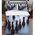 thumbnail image 2 of 3D Chess Pattern Quilt Cover Set Bedding Set Duvet Cover Pillowcases 188 LQH, 2 of 3