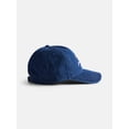 thumbnail image 2 of No Boundaries Women's Cotton Twill Baseball Hat, Blue, 2 of 3