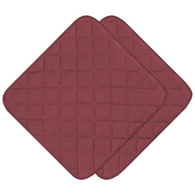 fastboy Coussinets Réutilisables pour Fauteuils Roulants Protection Douce pour Scooters Sièges Aînés Rouge