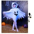 thumbnail image 3 of Disfraces de Navidad para niños, ropa de niña fantasma, accesorios de actuación, disfraces de fantasmas blancos para niñas, disfraces de actuación, 3 of 4
