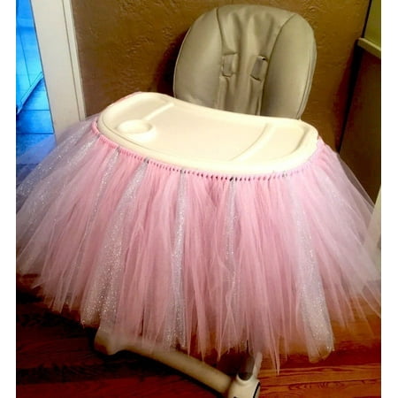 Tulle Tutu Table Chair Skirt For Wedding Birthday Party Baby