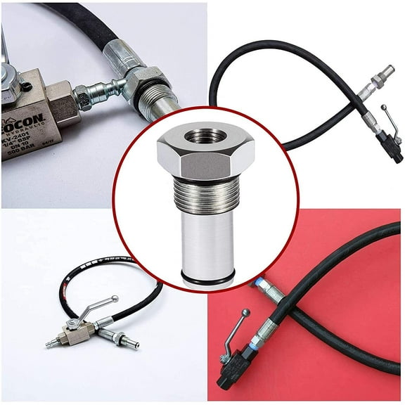 Powerstroke High Pressure Oil Pump IPR Valve Air Test Fitting Tool for Ford 6.0L