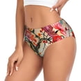 thumbnail image 2 of Fotbe Butterflies And Flowers Painting Calzones Estampados para Mujer – Ropa Interior de Algodón, Cómoda, Suave y Elástica-X-Small, 2 of 6