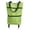 Green, variant on mdesiwst Foldable Shopping Trolley on Wheels Heavy-Duty Waterproof Oxford Fabric Collapsible Grocery Bag with Silent Wheels Rolling Shopping Cart