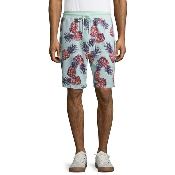 no boundaries men's woven jogger shorts