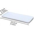 thumbnail image 4 of Tocador de cerámica pequeño rec, bandeja para bañera, estante de almacenamiento para baño, soporte para cosméticos, para toallas de papel, velas, toallas, plantas, joyas, 4 of 7