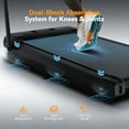 thumbnail image 7 of Kismom Walking Pad with Handle Bar & 8% Manual Incline, 2.5HP 2-in-1 Under Desk Treadmill for Home Office, 300 lb Capacity Portable Folding Treadmill with Remote Control & LED Display, 7 of 7