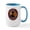 White/Blue Inside, variant on CafePress - Moab Certified Guy Hiker - 15 oz Ceramic Large White Novelty Mug