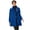 Dark Sapphire, variant on Women's Plus Size A-Line Wool Peacoat
