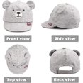 thumbnail image 2 of Gorra de pato para bebé LIUXGMXG, sombrero para el sol, gorro de oso, primavera, verano, 6 a 24 meses, 2 of 5