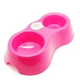 thumbnail image 2 of Methold Tazón de comida para perros, dispensador automático de agua, alimentadores, fuente de agua para gatos de doble puerto Suministros para perros, 2 of 3