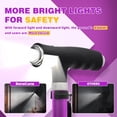 thumbnail image 2 of Bastón BeneCane para mujer, plegable, con dos luces LED, base estable, ligero y ajustable., 2 of 5