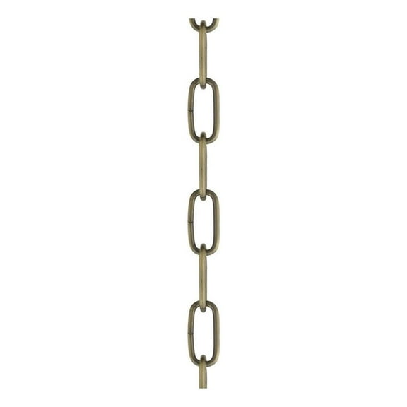 Beaumont Lane Contemporary Antique Brass 3' Heavy Duty Decorative Chain