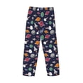 thumbnail image 4 of Kdxio Rocket Satellite Print Men's Sleep Pajama Pant Lounge Pants with Pockets, 4 of 8