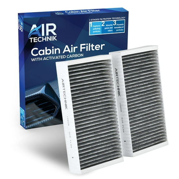 AirTechnik CF10828 Cabin Air Filter w/Activated Carbon  Fits Mercedes-Benz ML350 2006-2012, GL450 2007-2012, R350 2006-2012, GL550 2008-2012, ML350 DIESEL 2010-2012 - 1648300218