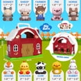 thumbnail image 2 of Juguete Aigybobo de Farm Animals Big Barn para 1 a 3 años con figuras, 2 of 7