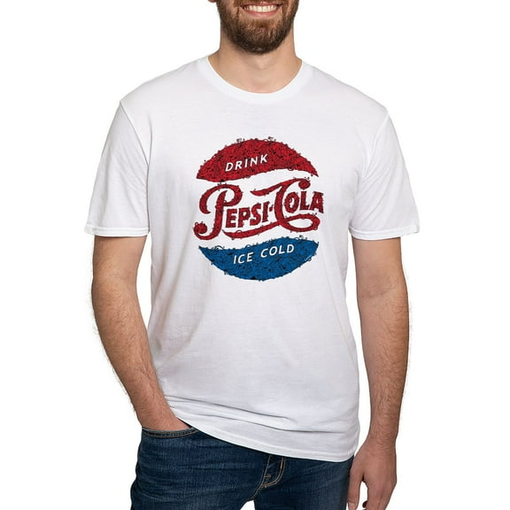 CafePress - Pepsi Logo Doodle Fitted T Shirt - Fitted T-Shirt, Vintage Fit Soft Cotton Tee