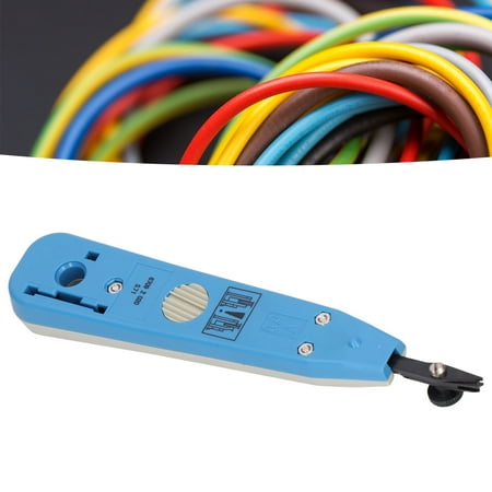 

YOUTHINK Wire Punch Punch Down Tool Wire Cutter Network Cable Stripping Crimping Tool For Module CP‑3203 Wire Punch Down Tool