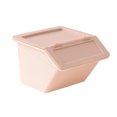 thumbnail image 1 of Mini Caja De Almacenamiento De Escritorio, Lindo Mini Organizador De Escritorio Apilable De Plástico Con Tapa Abatible Para Joyería Estacionaria, Caja De Almacenamiento, 1 of 7