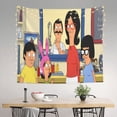thumbnail image 4 of Bob'S Burgers Tapestry Anime Poster Wall Hanging Art Decor For Living Room Bedroom Dorm Apartments Party Supplies Gifts 50x60 Inch, 4 of 7