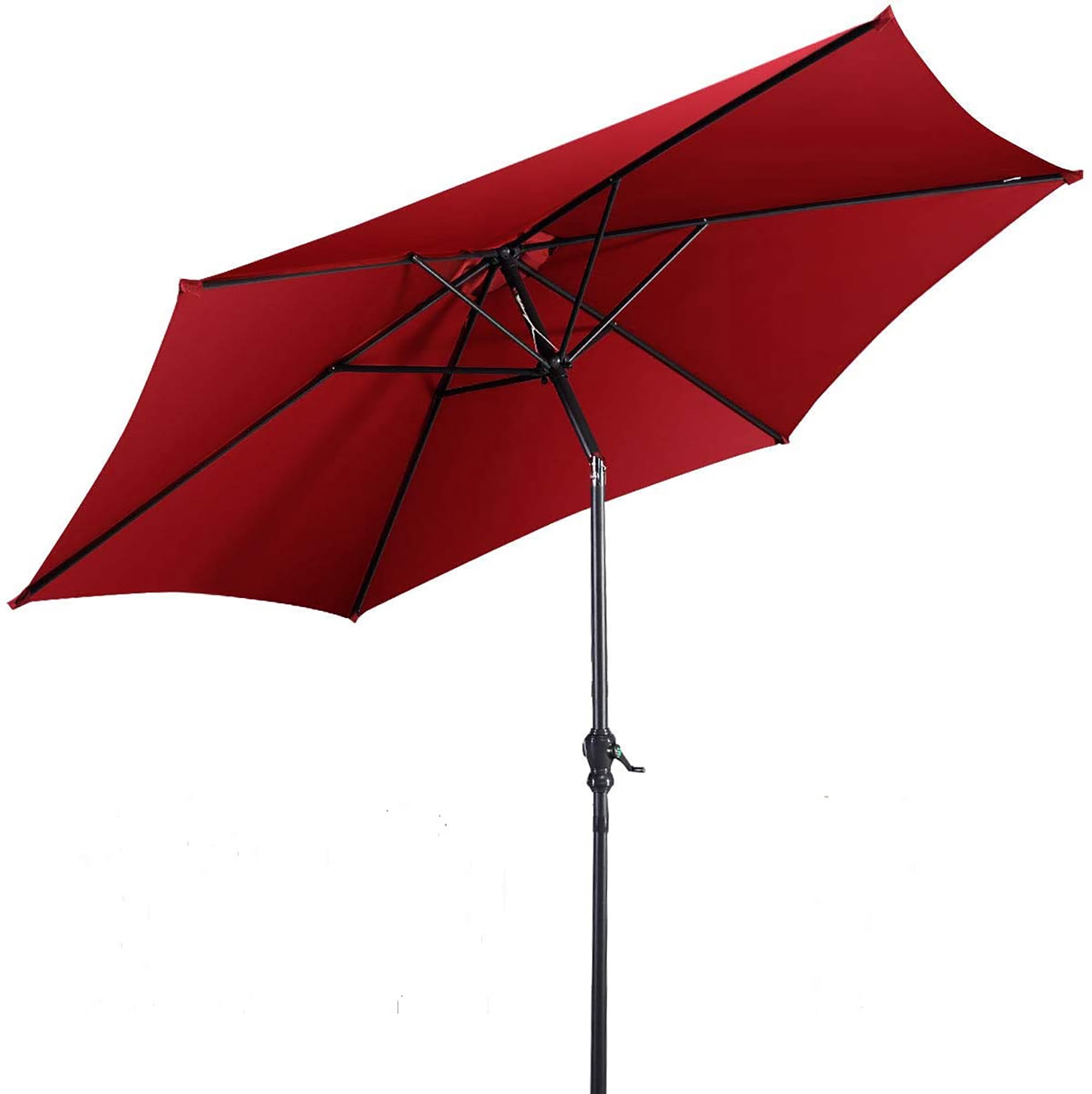 Costway 10ft Patio Umbrella Outdoor W/ 59 LBS Heavy-Duty Round
