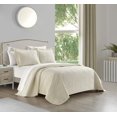 thumbnail image 2 of NY&C Home Ridge 7-Piece Quilt Set Contemporary Y-Shaped Geometric Pattern, King, Beige, 2 of 4