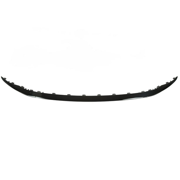 Juego De Carrocería Delantera De Coche, Protección UV, Ajuste Perfecto, Moldura De Moldura De Parachoques Delantero, Resistencia Al Impacto Negra Brillante Para Automóviles