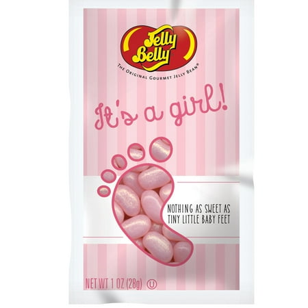 Jelly Belly It's a Girl Pink Jelly Beans 1 oz Bag (Each) - Party