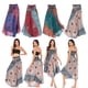 thumbnail image 4 of Falda bohemia larga estilo hippie de mujer Vestido gitano Boho Falda azul SM SunniMix Falda bohemia hippie larga, 4 of 8