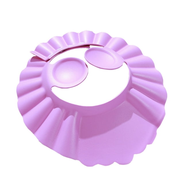 Chapeau de Shampooing pour Enfants Ajustable Bonnet de Bain Confortable pour Tout-Petits